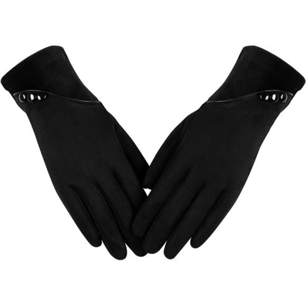 Womens Winter Gloves Touch Screen Fleece Lined Windproof Warm Texting
